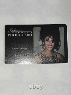 VERY Rare! Selena LIMITED EDITION-Collectible Phone Card