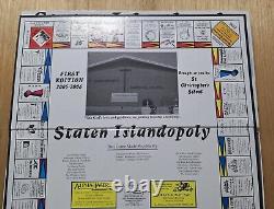 VERY VERY RARE! Staten Islandopoly Board Game 2005-06, LIMITED EDITION 1/500