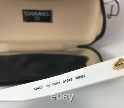 VINTAGE! VERY RARE! BRAND NEW CHANEL sunglasses, 1993/94, White, Limited Edition