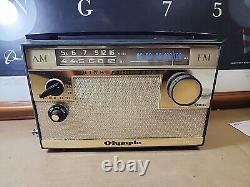 VTG Very Rare Transister Radio Olympic 1100 AM/FM Limited Production Once In1963