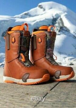 Very Limited Rare Burton x Mine77 Full Grain Leather Step On Boots Size 11