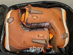 Very Limited Rare Burton x Mine77 Full Grain Leather Step On Boots Size 11