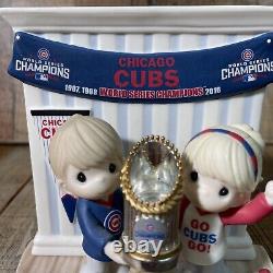 Very RARE HTF Limited Edition Precious Moments MLB Chicago Cubs Numbered Statue