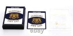 Very Rare 1980s Showa Retro Nude Playing Cards Suntory Limited DRY GIN Gin Lime