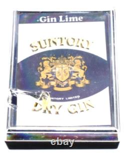 Very Rare 1980s Showa Retro Nude Playing Cards Suntory Limited DRY GIN Gin Lime