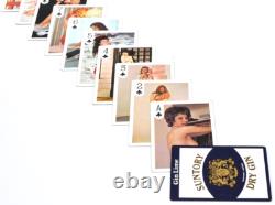 Very Rare 1980s Showa Retro Nude Playing Cards Suntory Limited DRY GIN Gin Lime