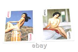 Very Rare 1980s Showa Retro Nude Playing Cards Suntory Limited DRY GIN Gin Lime
