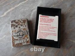 Very Rare 1996 Limited Edition Nato Kfor Zippo Lighter Hard Rock Caffe Sarajevo