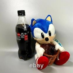 Very Rare 1996 Sonic the Hedgehog Basket Sonic Plush doll SEGA 7 limited