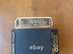 Very Rare 1999 Limited Edition Zippo Chrome Lighter Barrett Smythe Tiger Skin