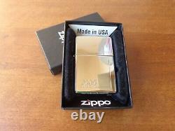 Very Rare 2000 Chrome Zippo Lighter Milenium Special Limited Edition 1290/2000