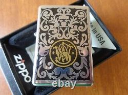 Very Rare 2007 Limited Zippo Lighter Logo Firearms Smith & Wesson Pat. 2032695
