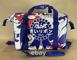 Very Rare 2018 PBR Gaijin Arts cooler Pabst Blue Ribbon Limited 24 Can Insulated