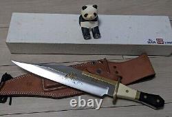 Very Rare? AL MAR Limited Editions SURVIVAL VintageKnife & Sheath Boxd JAPAN