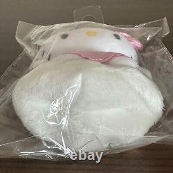 Very Rare Angel Hello Kitty Korea limited plush keychain cloud pink Sanrio #719