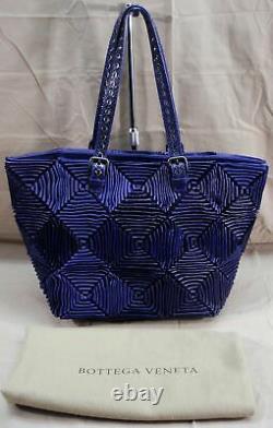 Very Rare Bottega Veneta Limited Edition 144/150 Purple Vorazione Fatta Tote Bag