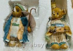 Very Rare Cherished Teddies 4014783 9 pc Nativity Pristine only 2000 Made NIB