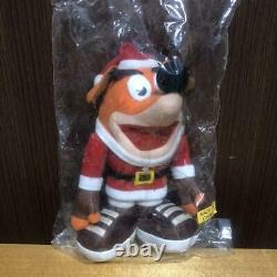 Very Rare Crash Bandicoot Plush Doll Toy Santa Christmas Xmas limited Japan used