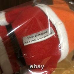 Very Rare Crash Bandicoot Plush Doll Toy Santa Christmas Xmas limited Japan used