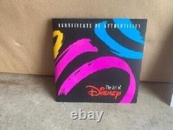 Very Rare Disney Limited Celebration of 100 Years Signed/Numbered withCOA