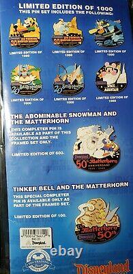 Very Rare Disneyland Celebrate the Mountains Print & Pins Limited Edition of 600