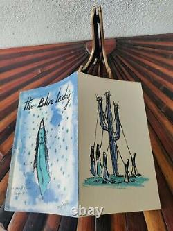 Very Rare Ettore Ted De Grazia Signed And Limited Edition Book The Blue Lady