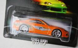 Very Rare European 2013 Hot Wheels Fast & Furious Toyota Supra 2/8 New