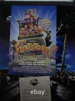 Very Rare Flintstones 1994 Ilfochrome Limited Edition 200/500 COA Poster 28x20