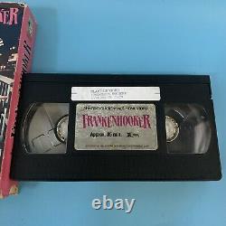 Very Rare Frankenhooker 1975 Vhs Limited Ed Talking Box Dolby Stereo