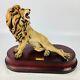 Very Rare Giuseppe Armani Lion's Roar Limited Edition 57 / 950 Figurine