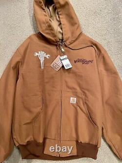 Very Rare Grateful Dead Limited Carhartt Jacket Workingmans 50th MINT NEW L Tags