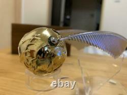 Very Rare Harry Potter Golden Snitch withsigned original Letter Limited Authentic