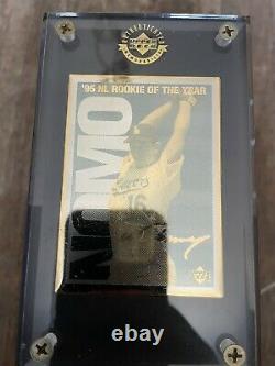 Very Rare Hideo Nomo Rookie Card Limited Edition Upper Deck 24kt Gold Plated
