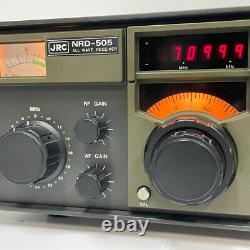 Very Rare! JRC NRD-505 All Wave Receiver Amateur Radio 1977 Limited