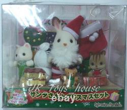 Very Rare Japan Version Sylvanian Families Limited Edition Santa & Christmas Set