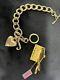 Very Rare Juicy Couture Limited Edition Love Letter Charm And Bracelet