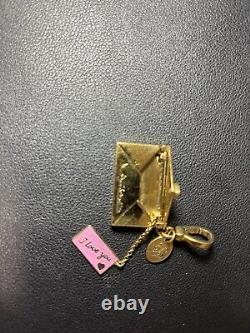 Very Rare Juicy Couture Limited Edition Love Letter Charm and Bracelet