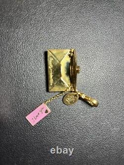 Very Rare Juicy Couture Limited Edition Love Letter Charm and Bracelet