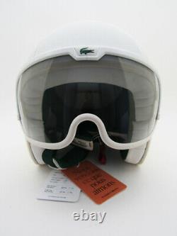 Very Rare LACOSTE Lab Motorcycle Helmet Collectors GPA Vintage Limited 1/500