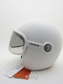 Very Rare LACOSTE Lab Motorcycle Helmet Collectors GPA Vintage Limited 1/500