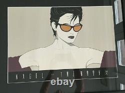 Very Rare Large Pop Art Nagel Women By Patrick Nagel Limited Edition