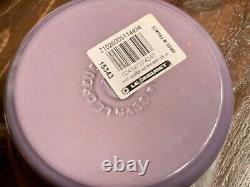 Very Rare! Le Creuset Windsor Pot Limited Blue Bell Purple Color Unused Cute
