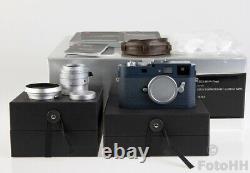 Very Rare Leica Limited Edition Leica M9-p Grey In Military Blue Finish