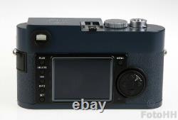 Very Rare Leica Limited Edition Leica M9-p Grey In Military Blue Finish