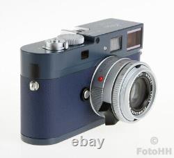 Very Rare Leica Limited Edition Leica M9-p Grey In Military Blue Finish