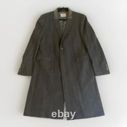 Very Rare Limited Addition John Varvatos Overcoat 1 Of? 63 100% Virgin Wool
