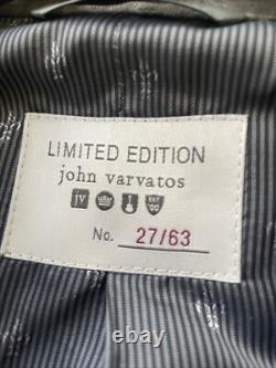 Very Rare Limited Addition John Varvatos Overcoat 1 Of? 63 100% Virgin Wool