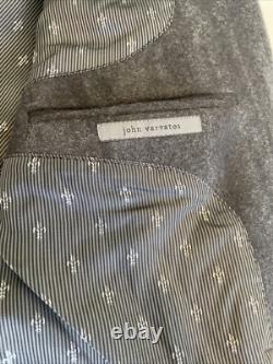 Very Rare Limited Addition John Varvatos Overcoat 1 Of? 63 100% Virgin Wool