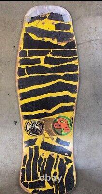 Very Rare Limited Christian Hosoi NOS Pops Art Hammerhead Skateboard Sims