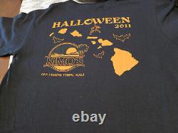 Very Rare Limited Collectable Kimos Front Street Lahaina Maui Halloween Shirt M